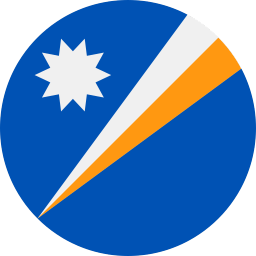 The flag of Marshall Islands