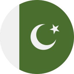 The flag of Pakistan