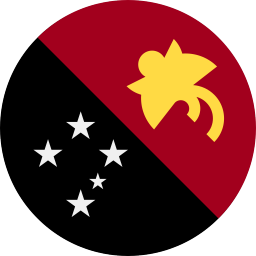 The flag of Papua New Guinea