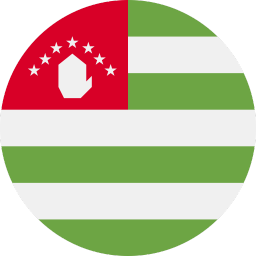 The flag of Abkhazia