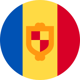 The flag of Andorra