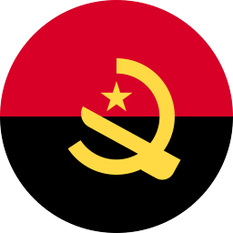 The flag of Angola