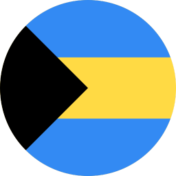 The flag of The Bahamas