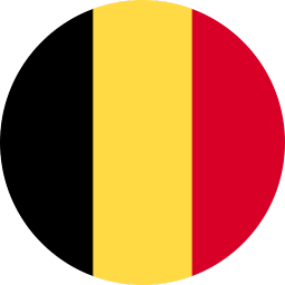 The flag of Belgium