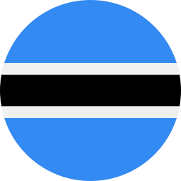 The flag of Botswana