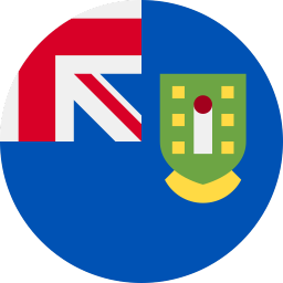 The flag of British Virgin Islands