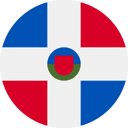 The flag of Dominican Republic