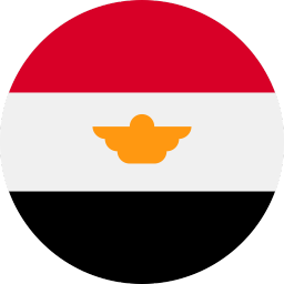 The flag of Egypt