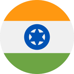 The flag of India