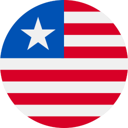 The flag of Liberia