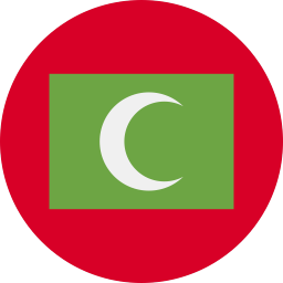 The flag of Maldives