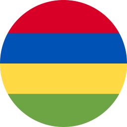 The flag of Mauritius