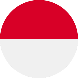 The flag of Monaco