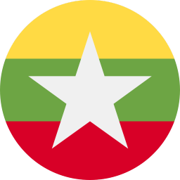 The flag of Myanmar