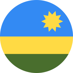 The flag of Rwanda
