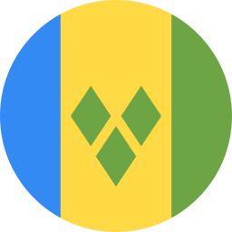 The flag of Saint Vincent and the Grenadines