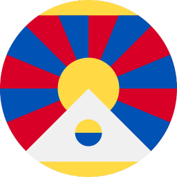 The flag of Tibet